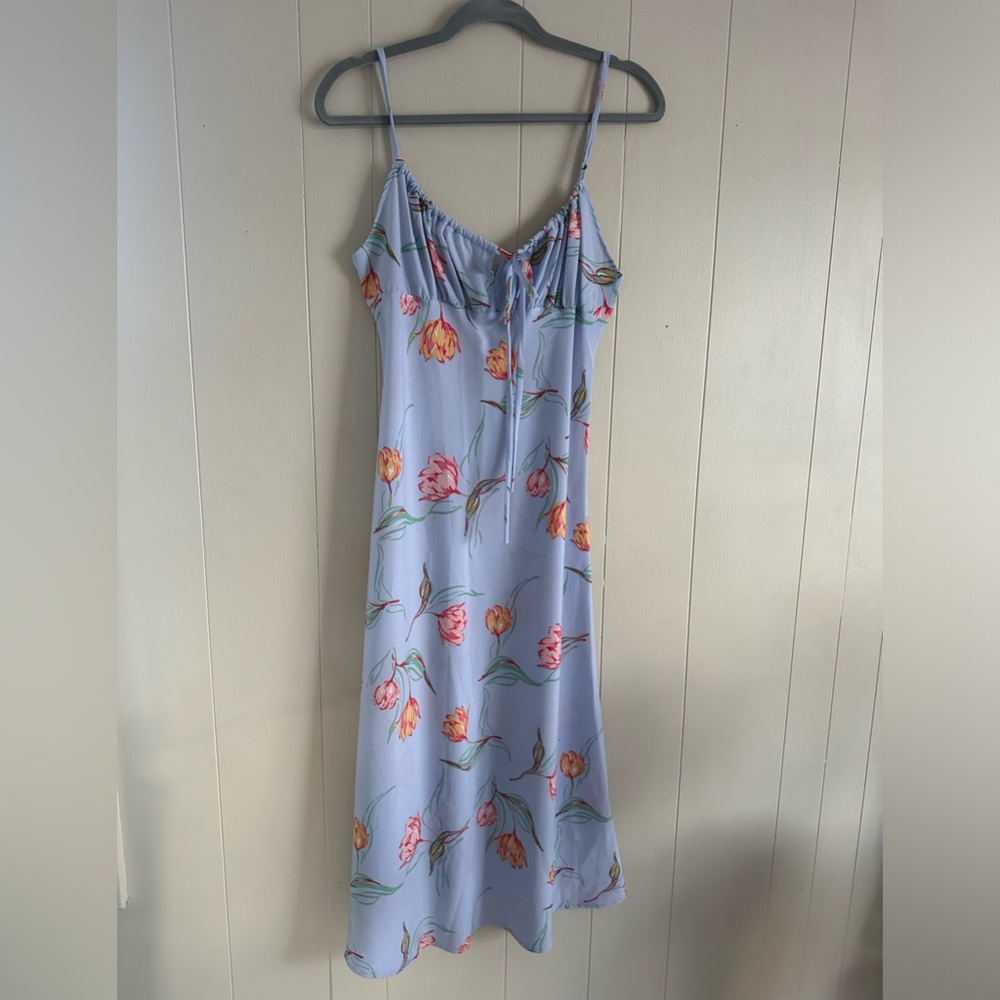Blue dress